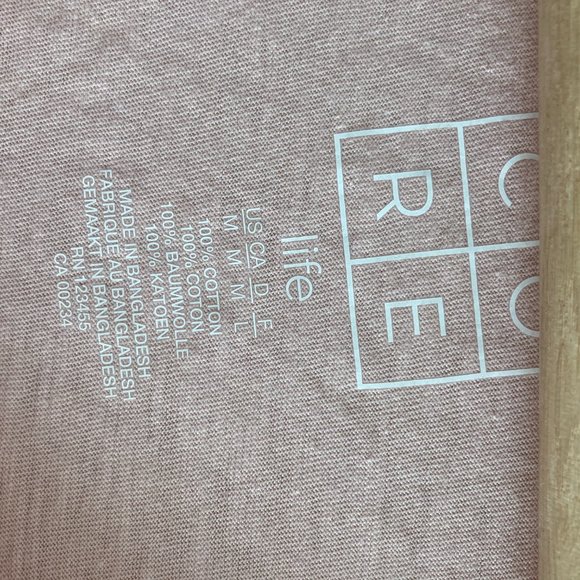 CORE life Womens T-Shirt - new w/ tag - Picture 3 of 5